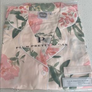 Plum Pretty Sugar PJ shortie set